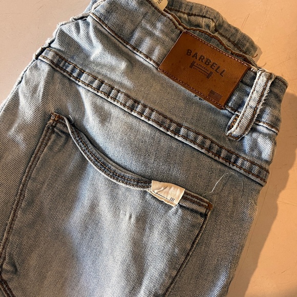 Men’s barbell distressed jeans size 30 - Picture 1 of 4